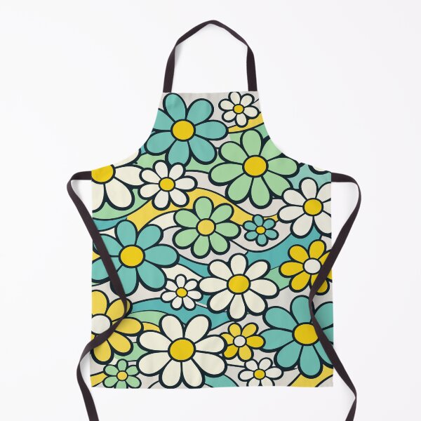 Item preview, Groovy 70s Retro Floral Pattern – Vintage Daisy Power designed and sold by Far Out Goods.