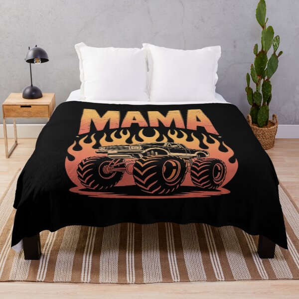 Item preview, Monster Truck Mama Matching Family Birthday Party designed and sold by RonnasJackson.