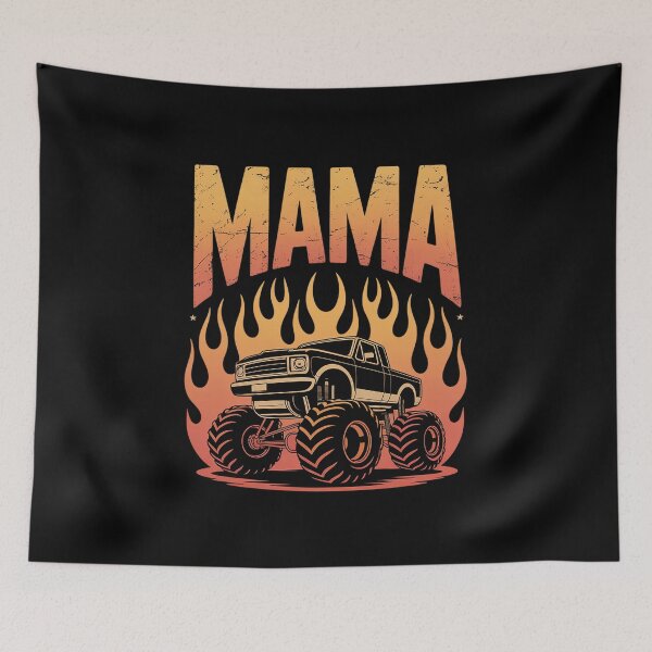 Item preview, Monster Truck Mama Matching Family Birthday Party designed and sold by RonnasJackson.