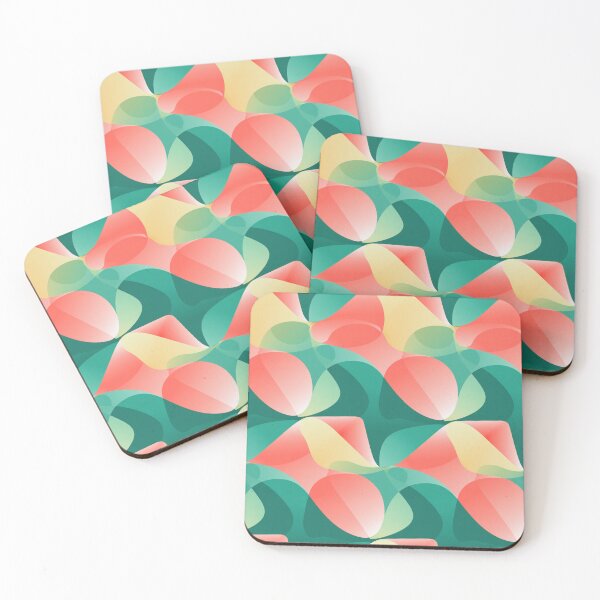 Item preview, Abstract Fluid Seamless Pattern – Vibrant Gradient Waves designed and sold by Midnight Veil Designs.
