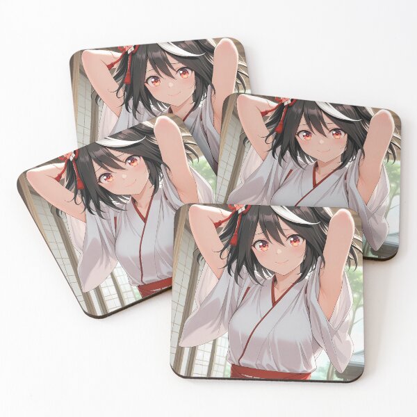 Item preview, Kitasan Black Uma Musume Pretty Derby Playful Miko Hairstyle Shrine designed and sold by Spraykart.