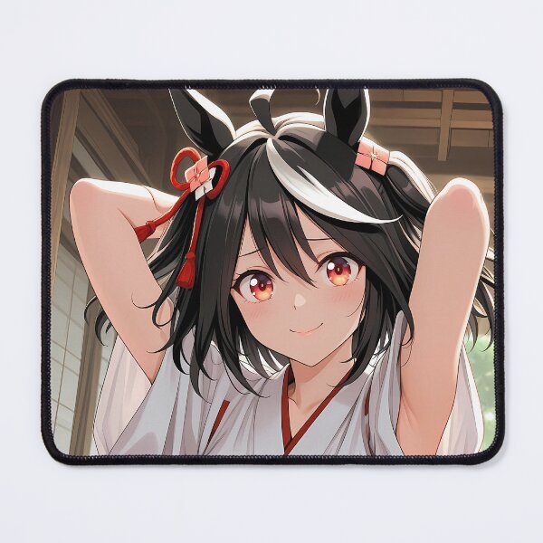 Item preview, Kitasan Black Uma Musume Pretty Derby Playful Miko Hairstyle Shrine designed and sold by Spraykart.