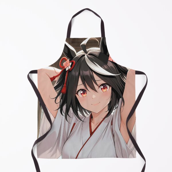 Artikelvorschau, Kitasan Black Uma Musume Pretty Derby Playful Miko Hairstyle Shrine entworfen und verkauft von Spraykart.