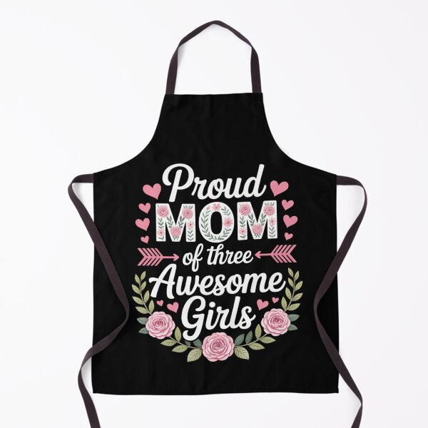 Item preview, Proud Mom of Three Awesome Girls 3 Daughters Mother's Day designed and sold by RonnasJackson.