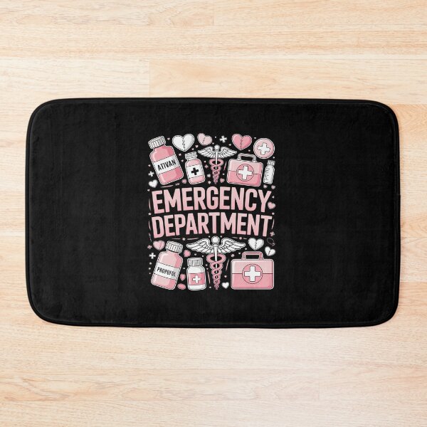Item preview, Emergency Department ED ER Nurse Valentine Day Women designed and sold by RonnasJackson.