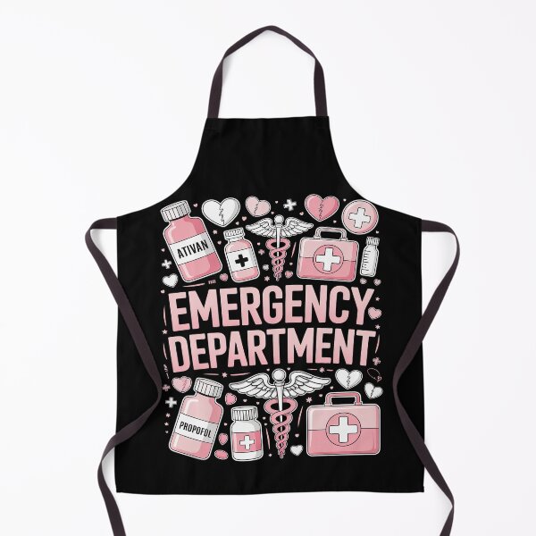 Item preview, Emergency Department ED ER Nurse Valentine Day Women designed and sold by RonnasJackson.