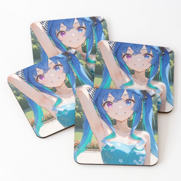 Artikelvorschau, Twin Turbo Uma Musume Pretty Derby Floral Blue Dress Park Daylight entworfen und verkauft von Spraykart.