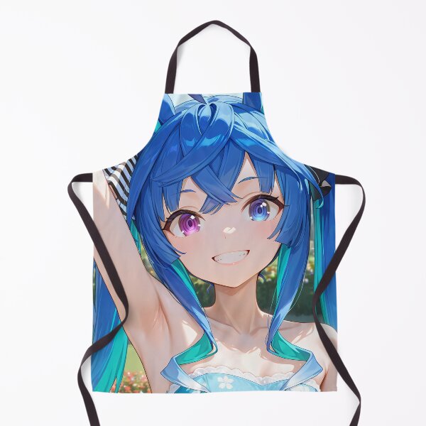 Artikelvorschau, Twin Turbo Uma Musume Pretty Derby Floral Blue Dress Park Daylight entworfen und verkauft von Spraykart.