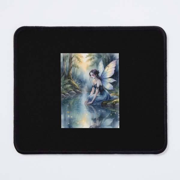 Item preview, Moonlit Fairy Reflection in Forest Water designed and sold by SabraDD.