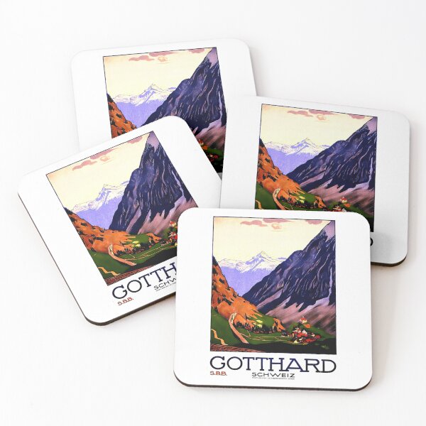 Item preview, Gotthard Switzerland Travel designed and sold by zoobastore.