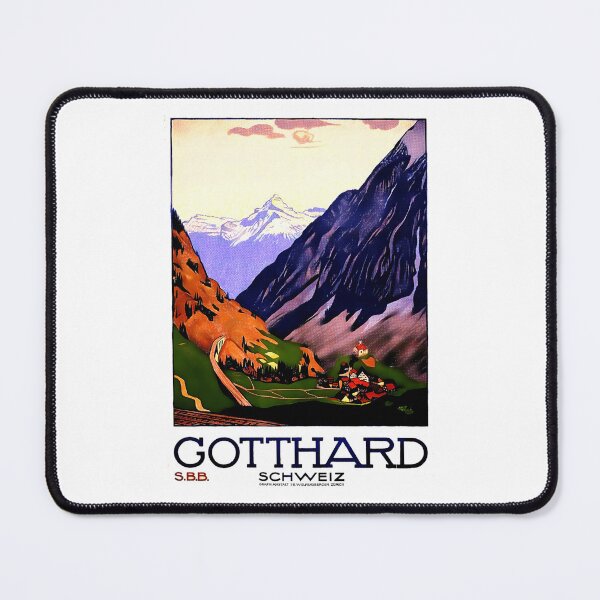 Item preview, Gotthard Switzerland Travel designed and sold by zoobastore.