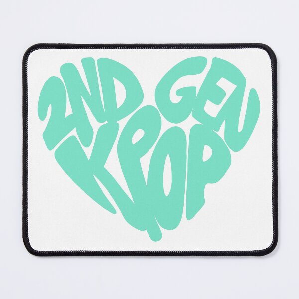 Item preview, 2nd Gen Kpop Heart Aqua designed and sold by PNWBeePhotos.