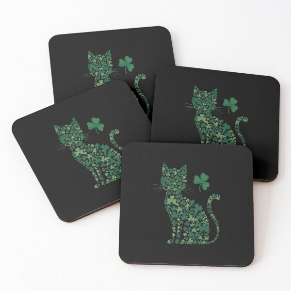 Item preview, Shamrock Irish Cat Graphic Saint Patrick Day designed and sold by RonnasJackson.