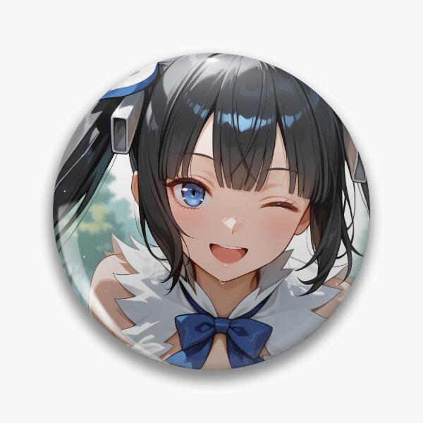 Item preview, Hestia Danmachi Anime Girl Waifu Forest Fantasy Cute Smile designed and sold by Spraykart.