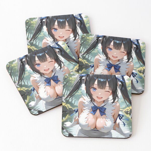 Item preview, Hestia Danmachi Anime Girl Waifu Forest Fantasy Cute Smile designed and sold by Spraykart.