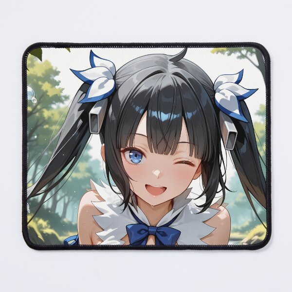 Item preview, Hestia Danmachi Anime Girl Waifu Forest Fantasy Cute Smile designed and sold by Spraykart.