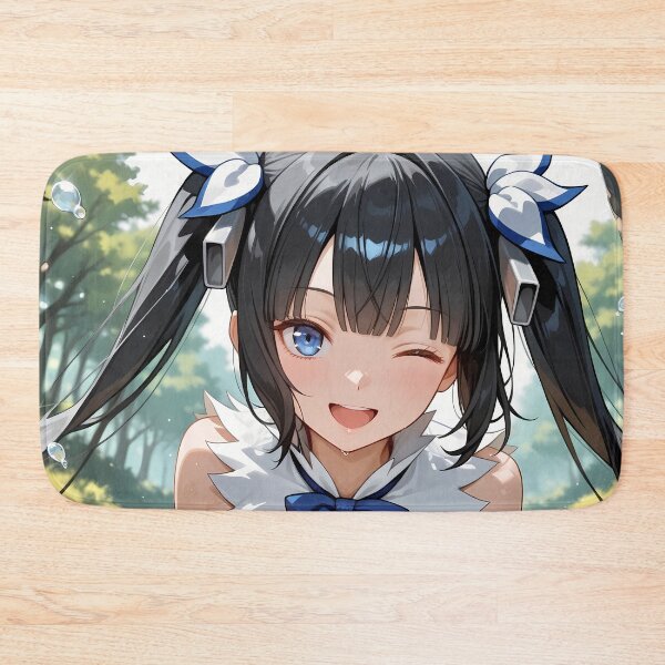 Item preview, Hestia Danmachi Anime Girl Waifu Forest Fantasy Cute Smile designed and sold by Spraykart.