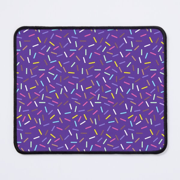 Item preview, Colorful Tasty Sprinkles on Purple Background designed and sold by bakerleahout.