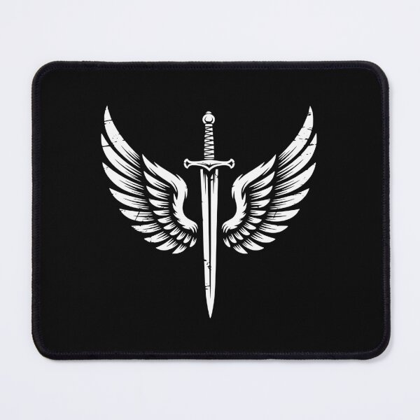 Item preview, Sword with Angel Wings Saint Michael Inspired Design designed and sold by theartfulaspie.