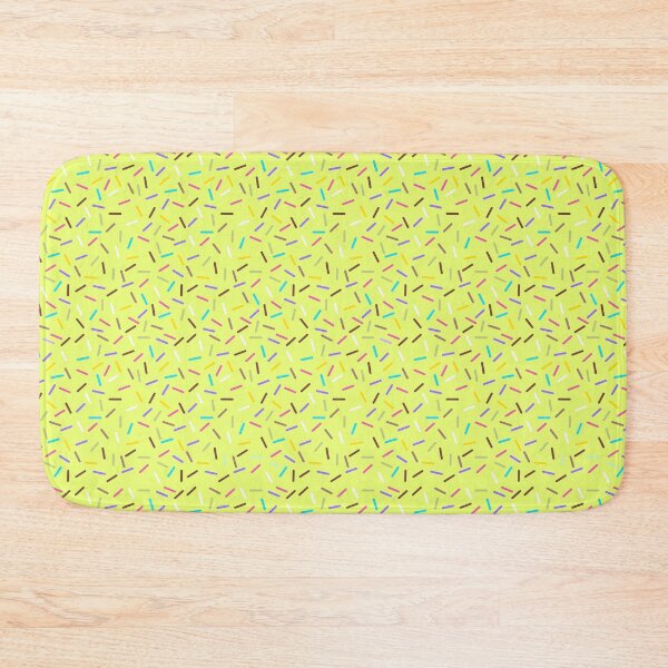 Item preview, Colorful Tasty Sprinkles on Yellow Background designed and sold by bakerleahout.
