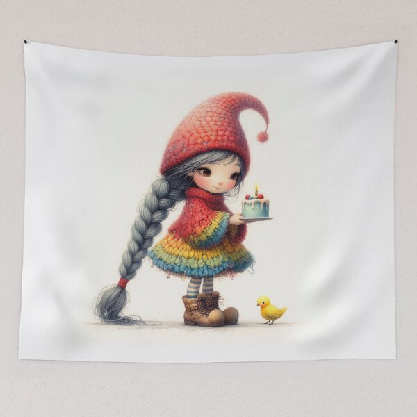 Item preview, Free-Spirited Girl designed and sold by Beyondnote-Art.