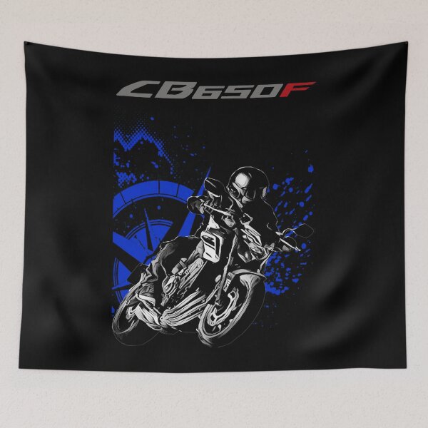 Item preview, CB650F Street Bike Rider Art designed and sold by FroggyBaBoy.