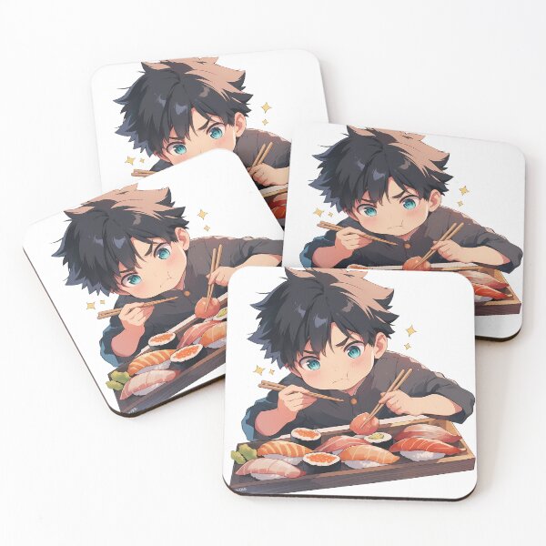 Item preview, Hiro Darling In The Franxx Chibi Sushi Battle Face designed and sold by Spraykart.