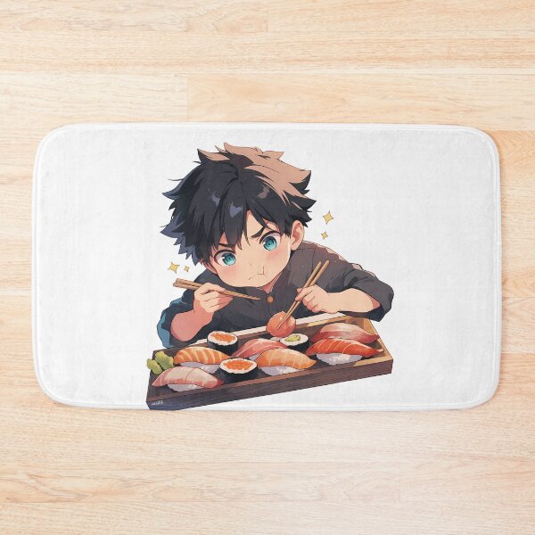 Item preview, Hiro Darling In The Franxx Chibi Sushi Battle Face designed and sold by Spraykart.