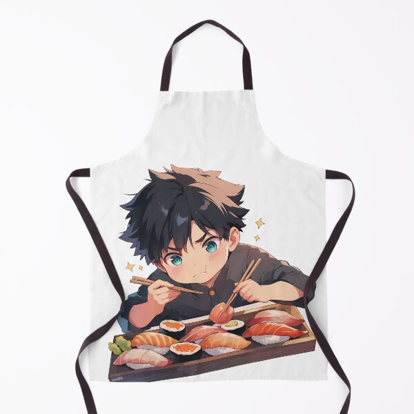 Item preview, Hiro Darling In The Franxx Chibi Sushi Battle Face designed and sold by Spraykart.