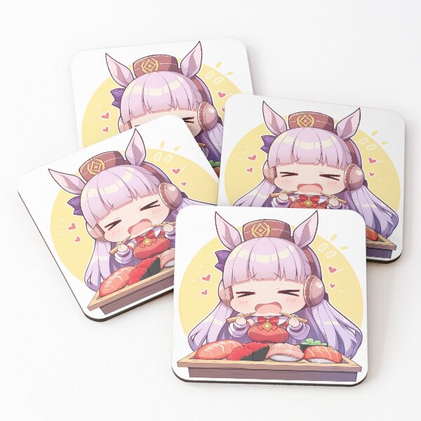 Item preview, Gold Ship Uma Musume Pretty Derby Chibi Sushi Happy Chaos designed and sold by Spraykart.