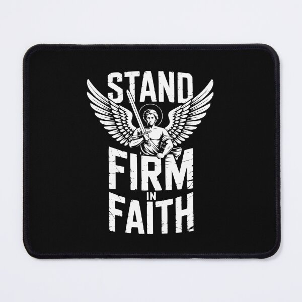 Item preview, Stand Firm in Faith Saint Michael Design designed and sold by theartfulaspie.