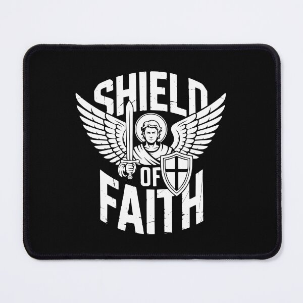Item preview, Shield of Faith Saint Michael Inspired Design designed and sold by theartfulaspie.