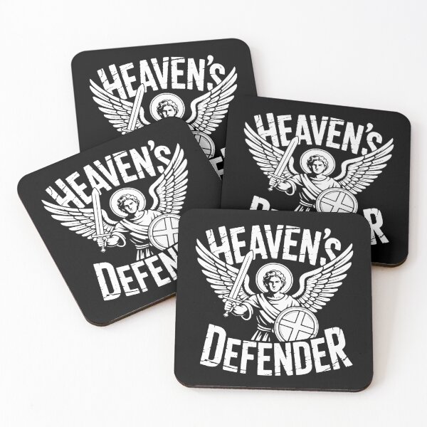 Item preview, Heavens Defender Saint Michael Archangel Design designed and sold by theartfulaspie.