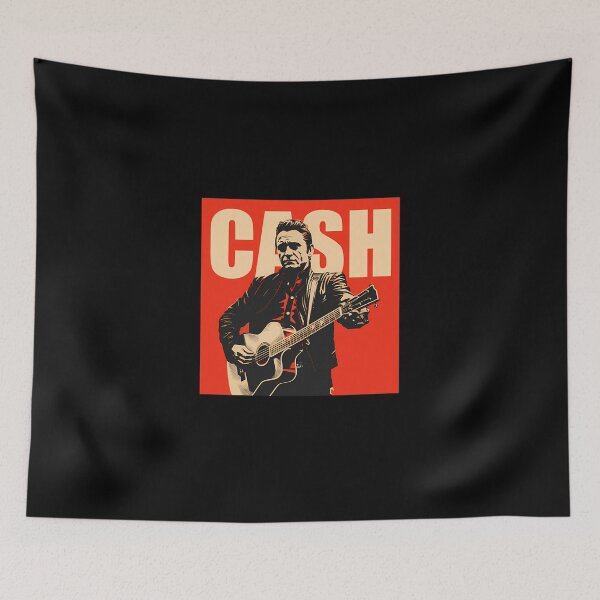 Item preview, johnny cash revival vintage hatch show tribute designed and sold by Md Rasheduz zaman.