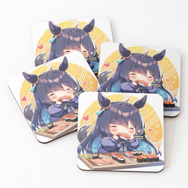 Item preview, Manhattan Cafe Uma Musume Pretty Derby Kawaii Sushi Love designed and sold by Spraykart.