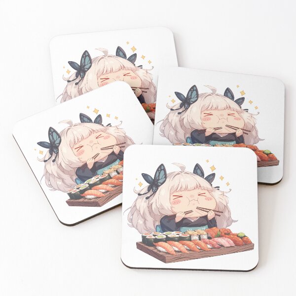 Item preview, Formidable Azur Lane Chibi Kimono Sushi Mood designed and sold by Spraykart.