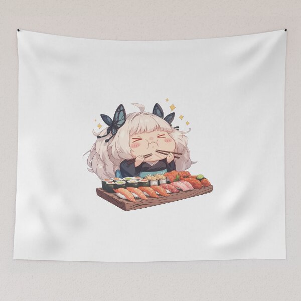 Item preview, Formidable Azur Lane Chibi Kimono Sushi Mood designed and sold by Spraykart.