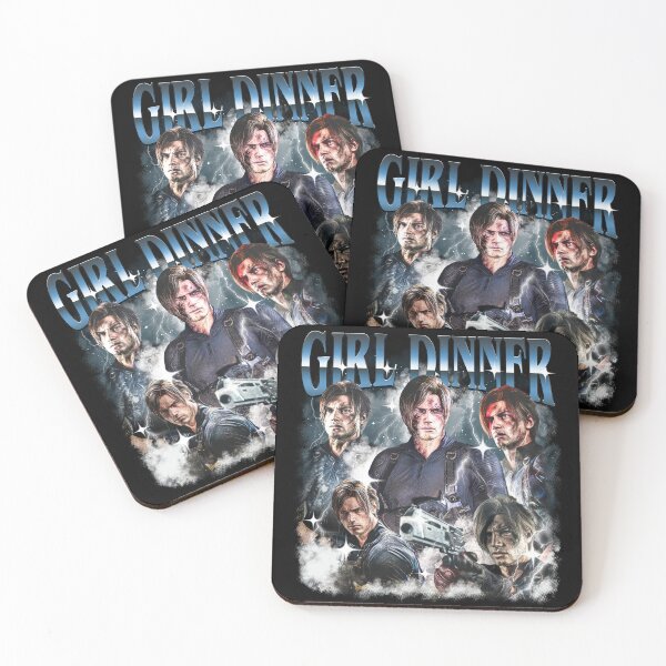 Item preview, Vintage Girl Dinner Leon Kennedy Bootleg designed and sold by ViVarRi.