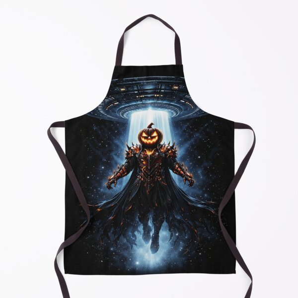 Item preview, Headless Horseman Moon Abduction – Sci-Fi Gothic Halloween Art designed and sold by TheHorsemanRidesAgain.