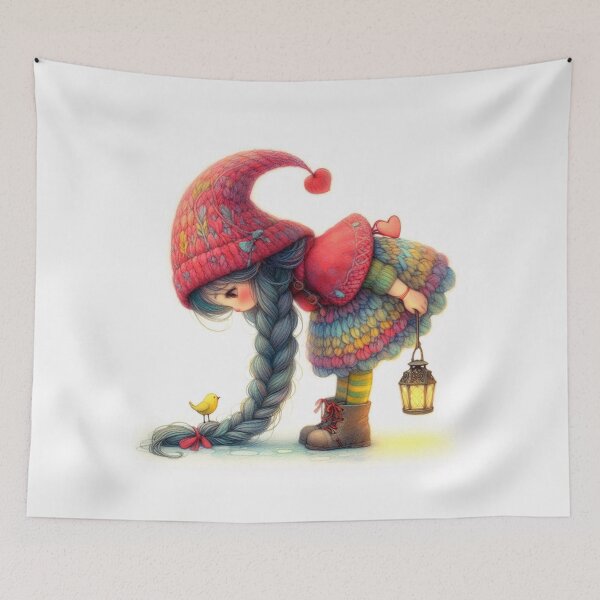Item preview, Free-Spirited Girl  designed and sold by Beyondnote-Art.
