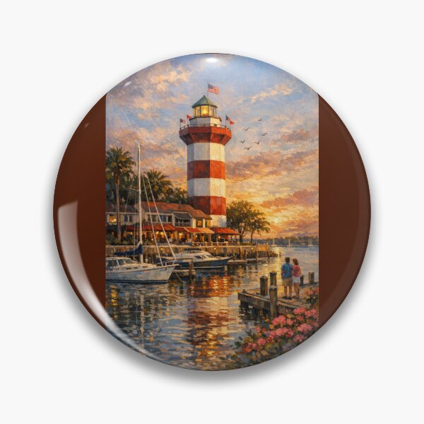Item preview, Hilton Head Lighthouse South Carolina designed and sold by Halifaxartguy.