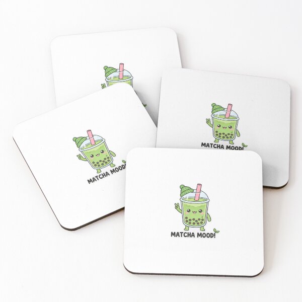 Item preview, Matcha Mood | Cute Kawaii Boba Tea  designed and sold by XM STOREZ .