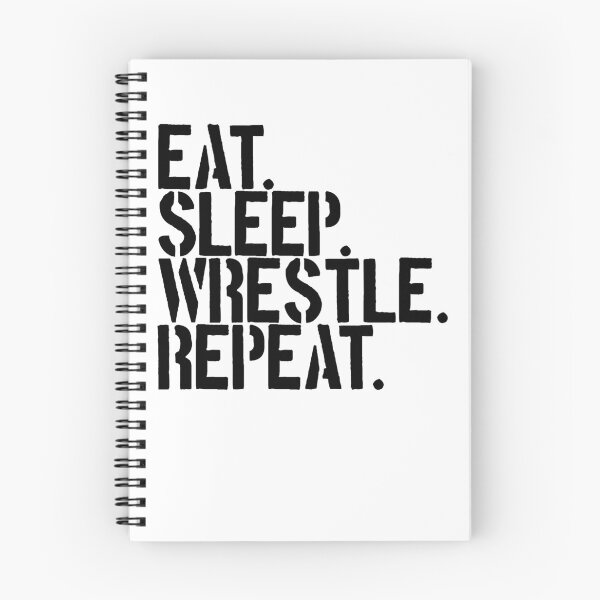 Item preview, Eat Sleep Wrestle Repeat Wrestling Gear designed and sold by DynamicDesign.