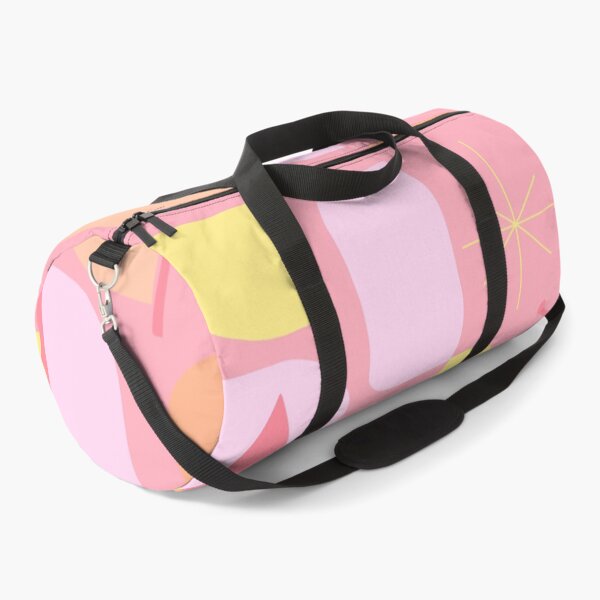 Item preview, Pastel Pink Peach Yellow Abstract Shapes Botanical Pattern designed and sold by Vileprint.