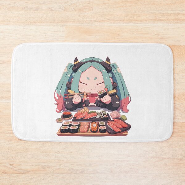 Item preview, Rebecca Cyberpunk Edgerunners Kawaii Chibi Sushi Feast designed and sold by Spraykart.