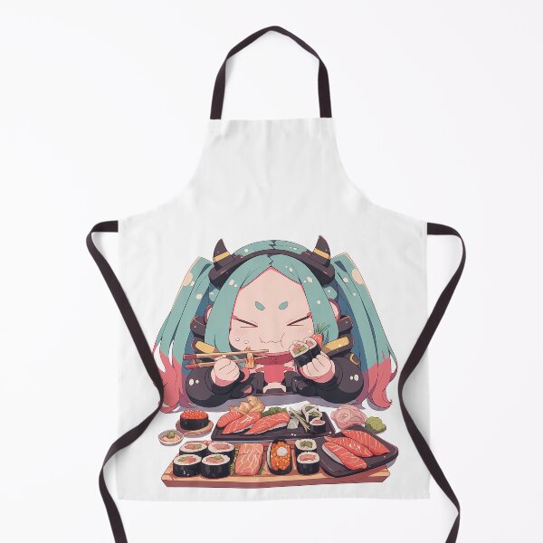 Item preview, Rebecca Cyberpunk Edgerunners Kawaii Chibi Sushi Feast designed and sold by Spraykart.