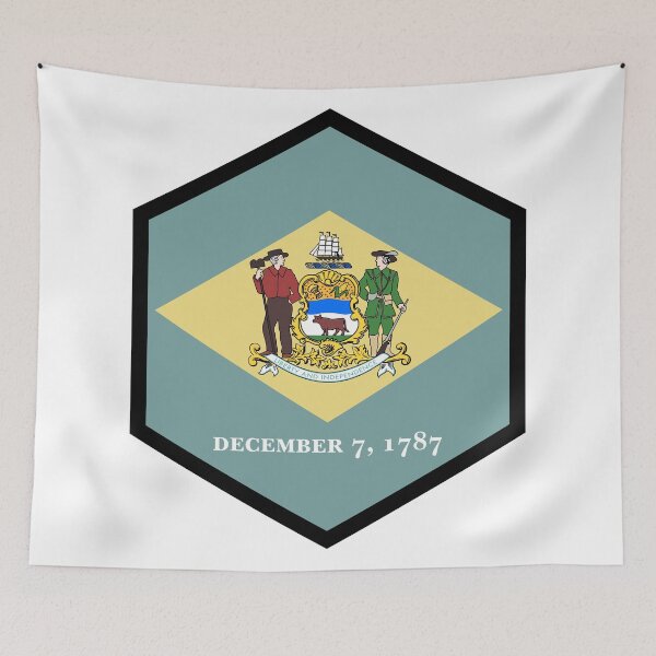 Item preview, DELAWARE HEXAGONAL SEAL designed and sold by dreamyguy.