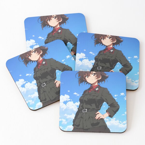 Item preview, Nishizumi Maho Girls Und Panzer Bold Sky Commander Look designed and sold by Spraykart.