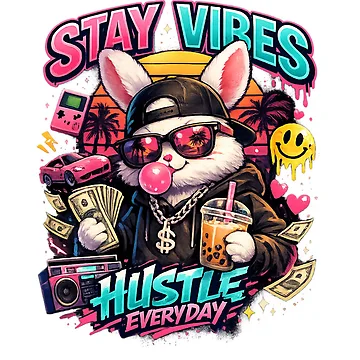 Artwork thumbnail, Street Lending Rabbit by UrbanCactus