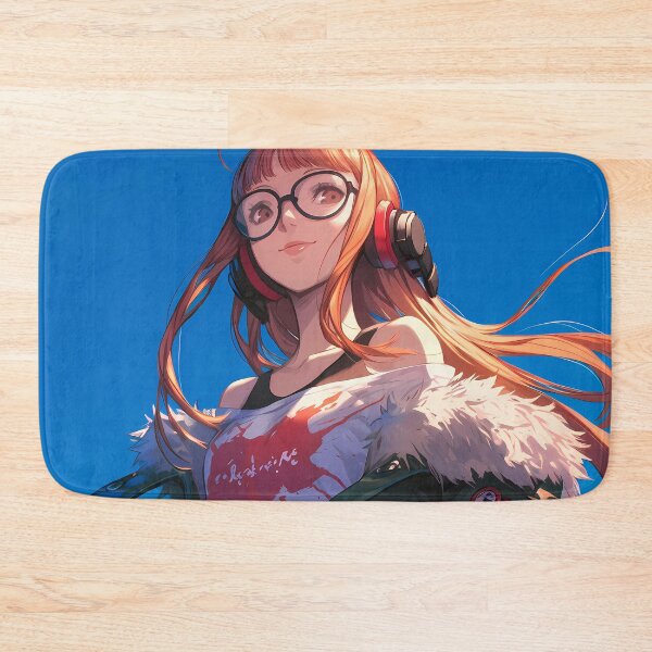 Item preview, Futaba Sakura Persona 5 Headphones Sky Blue Gamer Mood designed and sold by Spraykart.